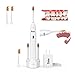 LBailar Flosser Electric Toothbrush with 4 Heads Bonus 2 Rechargeable