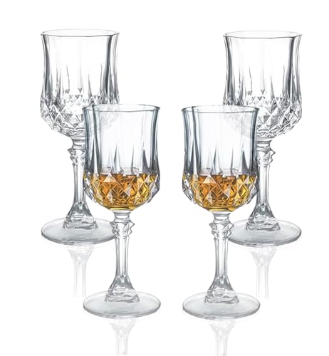 4pcs Weingläser Plastik, 220ml Plastik Weingläser Kunststoff, Weinglas Kristall Kunststoffgläser Wiederverwendbar, Camping Weingläsers für Geburtstagsfeiern, Hochzeiten, Familienfeiern, Camping 4pcs Weingläser Plastik, 220ml Plastik Weingläser Kunststoff, Weinglas Kristall Kunststoffgläser Wiederverwendbar, Camping Weingläsers für Geburtstagsfeiern, Hochzeiten, Familienfeiern, Camping