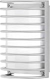 Prisma lampada da parete Nikko + 27 G E27 100 W esterno antracite opaco