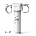 Maxblue U8-ST Under Sink Water Filter, 2 Years High Capacity, Reduces Lead, Chlorine, Heavy Metals, Bad Taste & Odor, Under Sink Water Filtration System, USA Tech
