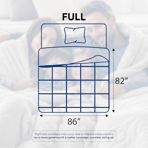 Utopia Bedding Comforter – All Season Comforter Full Size – White Comforter Full - Plush Siliconized Fiberfill - Box Stitched