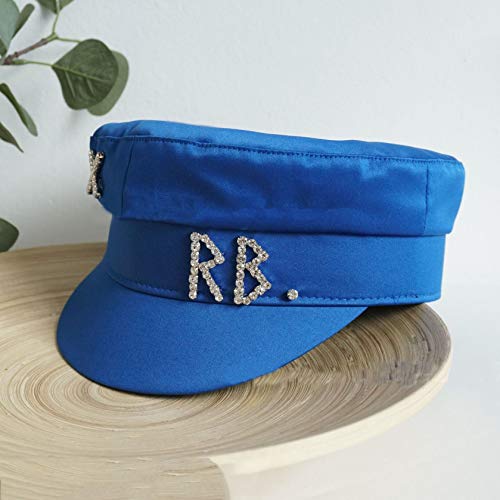 Dosomi Elegant Newsboy Cap Men's Fisherman Greek Hat Satin Lined Autumn Casual Breton Fiddler Hat 56-58Cm Pink #TOP5