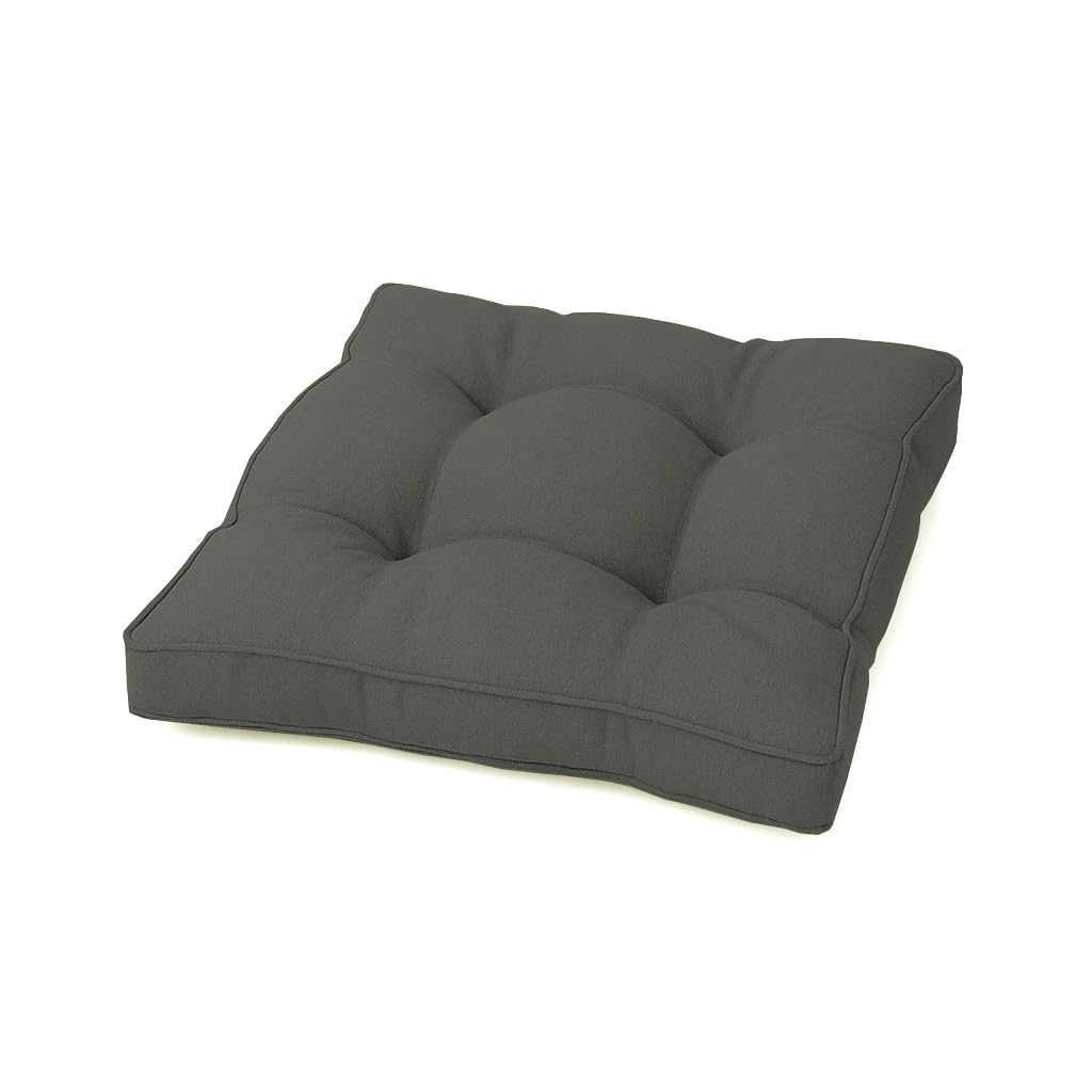 chilly pilley Cojín De Salón Cojines De Sillón De Ratán Tapicería De Ratán Conjunto De Salón De Ratán Cojín De Asiento Acolchado (cojín de Asiento 80x60x10, Gris)