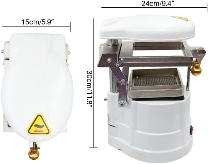 Vacuum Forming Machine Vacuum Former Plasticizer 1000W Molding Machine Unit White