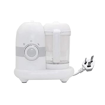 pekdi All-in-1 Smart Kids Food Maker with Steam Cooker, Bl, Chopper, Warmer for Organic Food Cooking, Pur