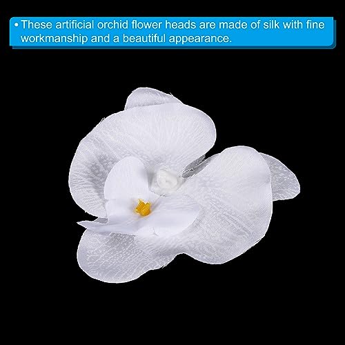 PATIKIL 3.5" Artificial Orchid Flower Heads - Image 4