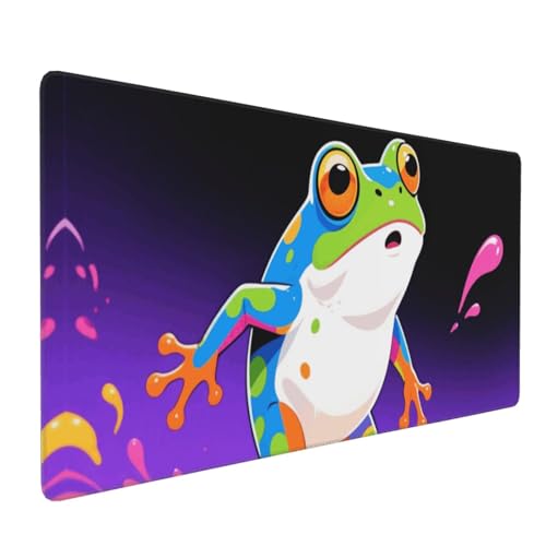 Tapis de bureau grenouille XXL pour organiser et décorer votre espace informatique