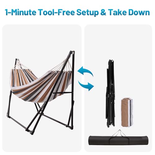 LIEVIM Portable Hammock with Stand