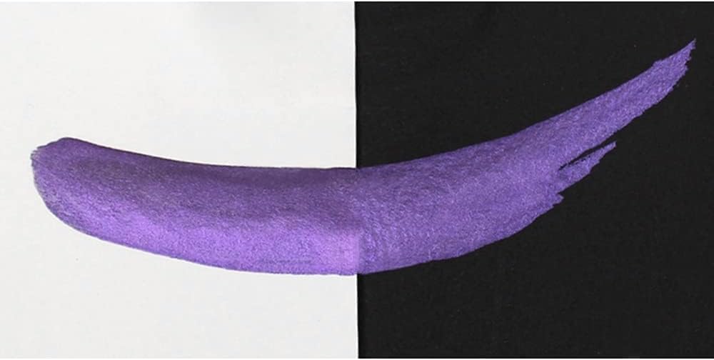 Artist Mica Pearl Watercolor Paint, M009 Deep Purple (1.2" Refil) by Finetec GmbH