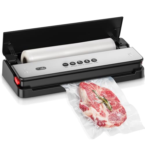 Bonsenkitchen Máquina al Vacío con Cortador de Pasta y Kit