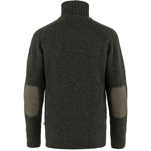 Image of Fjallraven Ovik Roller Neck Sweater Dark Olive LG