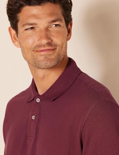 Image of Amazon Essentials Men's Regular-Fit Short Sleeve Cotton Pique Polo Shirt (Available in Big & Tall)