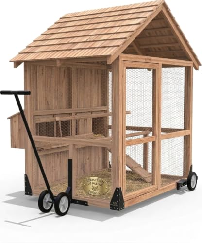 Chicken Coop Wheels Kit - Portable Poultry Tractor Mobilization…