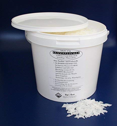 Seifenflocken Wasserrose 2 kg – Pflanzliche Reinigungsbasis