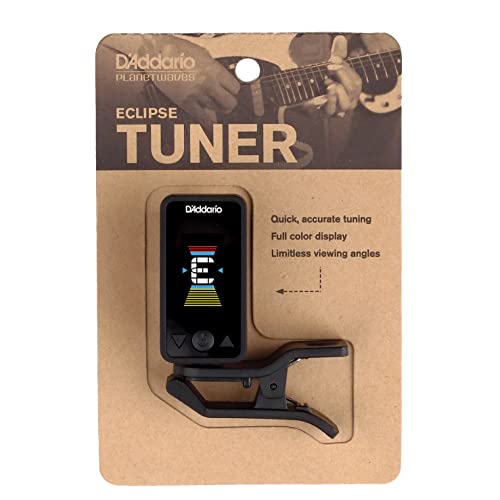 D’addario Accordeur de Guitare | PW-CT-17BK Éclipse | Clip On Tuner | Syntoniseur Éclipse Noir - Les Beatles, Paul McCartney, John Lennon, RIngo Starr, George Harrison D'addario Accordeur de Guitare | PW-CT-17BK Éclipse | Clip On Tuner | Syntoniseur Éclipse Noir – Image 4