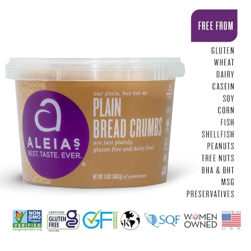 Aleias Best. Taste. Ever. Aleia’S Best. Taste. Ever. Plain Bread Crumbs - 13 Oz - 2 Pack – Authentic Taste, Breading For Gluten Free Recipes thumb #4