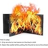 Magic Wallet, Premium Magic Wallet Fire Prop for Magicians,Leather, Inconceivable Street Show Prop, Street Shows Props for Adult Magicians and Magics Show Lovers (1PCS)