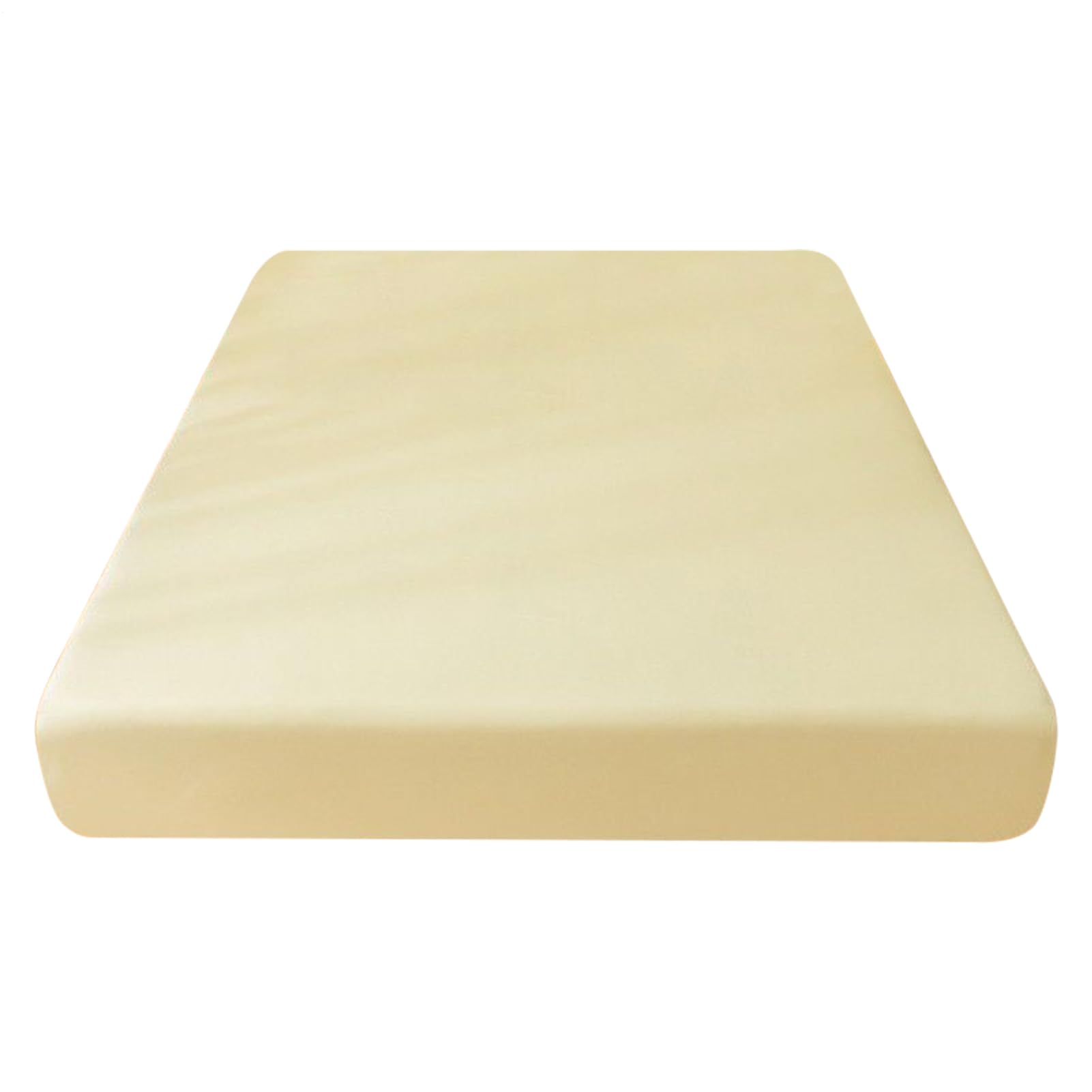 Drap-housse coton élastique respirant parure de lit extensible