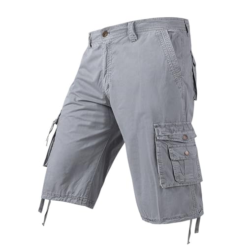 Pantalon d'extérieur décontracté coupe ajustée avec poches homme