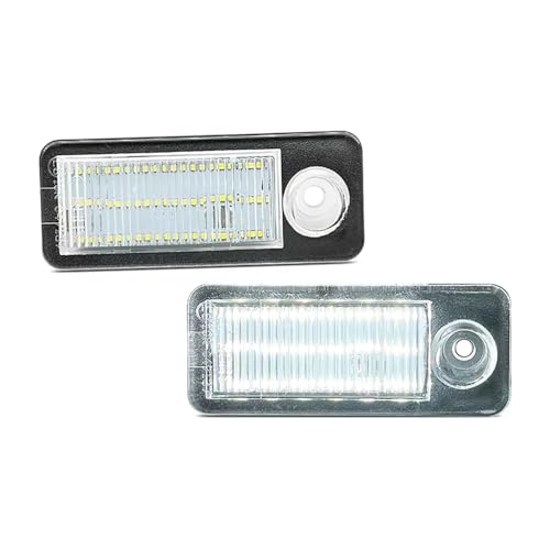 Lámpara de matrícula LED para Audi A6 Avant y Wagon viajes nocturnos seguros 1998-2005