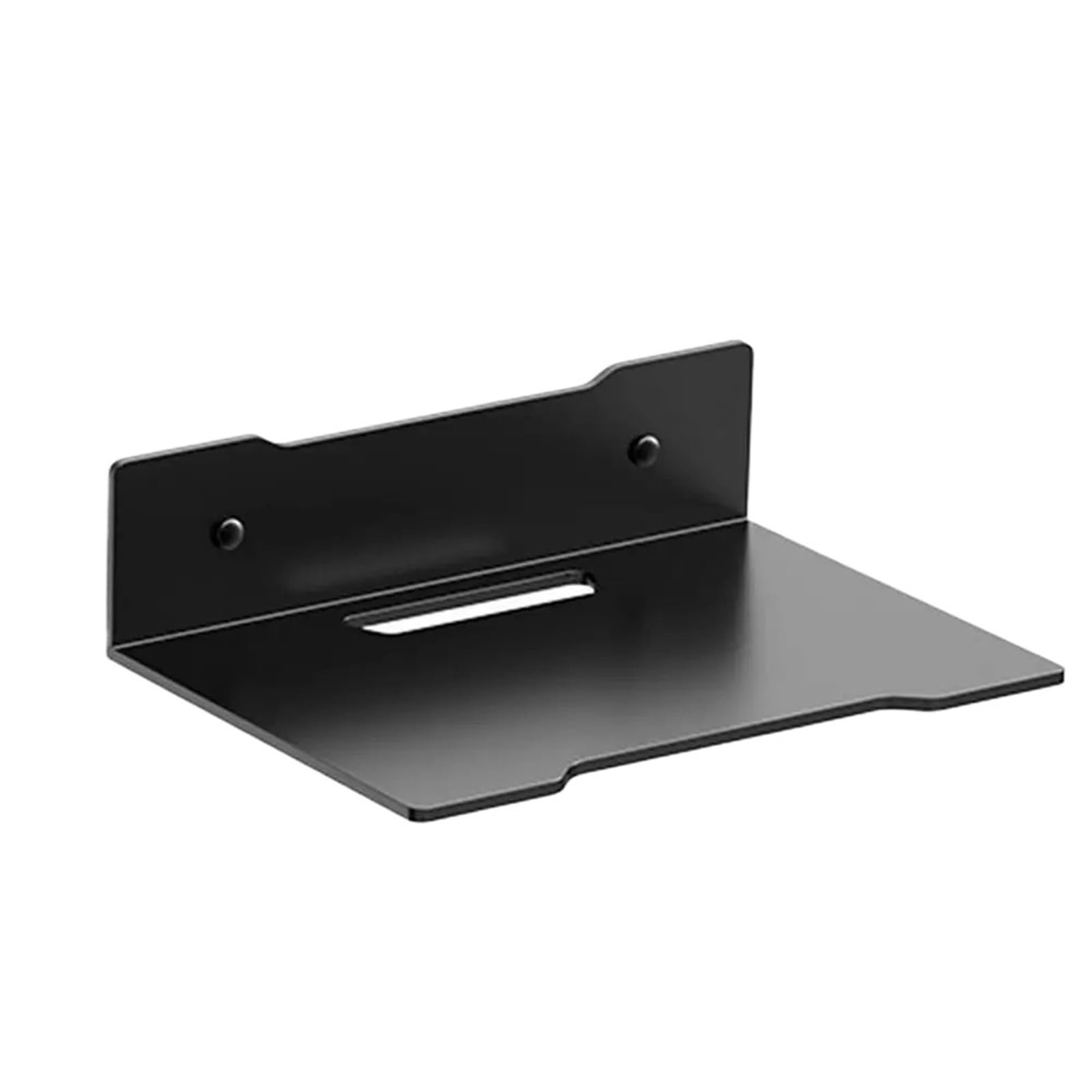 Étagères Flottantes Support d'étagère murale for routeur, étagère flottante, support suspendu, support de caméra, support mural, petit support de montage mural universel for boîtier TV(23*17cm)