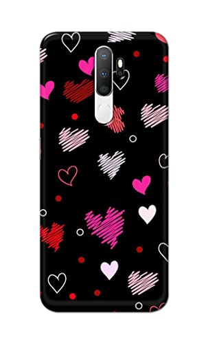Image of PRINTFIDAA Vibrations of Love Hard Back Cover for Oppo A5 (2020) / Oppo A9 (2020) / Oppo A11x Back Cover -(P6) KAT1009