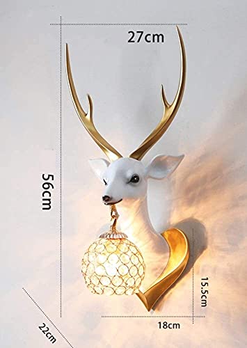 Applique Murale cerf pour sublimer un mur vide sans encombrer