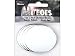 Darice Mirror Pkg Round 2" 4pc, Silver (DAR1613.43)
