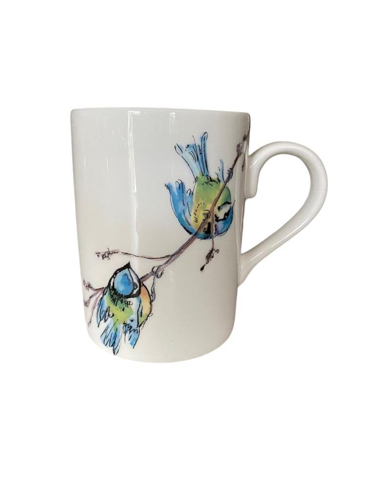 Roy Kirkham Blue Birds Mug - Tit