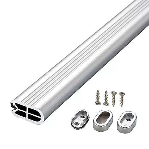 Tringle de placard ovale pour optimiser la buanderie et chambre
