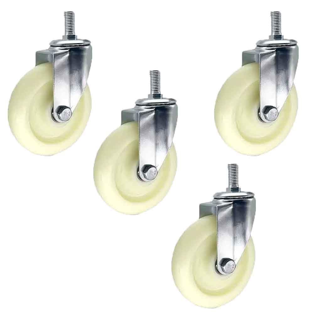Roulettes pivotantes avec frein M16 meuble charge 345kg