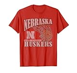 Nebraska Cornhuskers Women's Basketball Vintage Lift Red T-Shirt