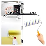 Electric Paint Mixer Machine, Ton Barrel Agitator with Double Centrifugal Impeller, High-Efficiency Stirring for Paint, Coatings, and Liquids, Industrial Mixer with Reducer