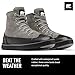 Sorel Men's Cheyanne Metro II Waterproof Sneaker Boots - Quarry, Black - Size 10.5