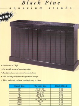 All Glass Aquarium AAG51024 Pine Cabinet, 24-Inch