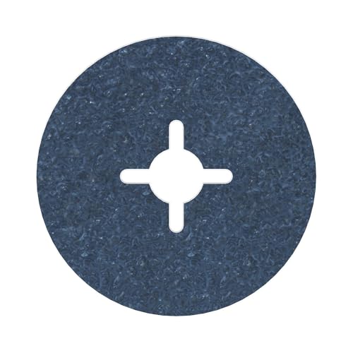 Bosch 1x Disque sur fibres PRO Steel R574 (pour Acier, Acier, Ø 115 mm, Grain 36, Professional Accessoire Petite meuleuse angulaire)