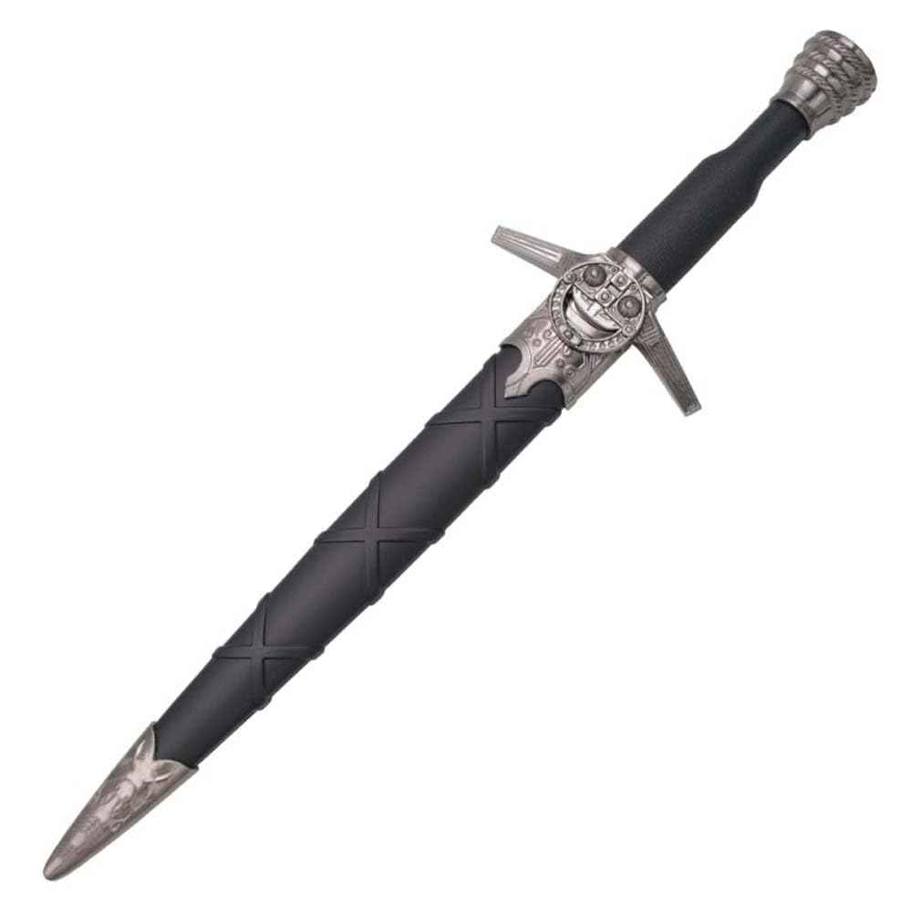 Fantasy Hexe Dolch – Perfekt für Cosplay & Kostüme, 40 cm – Fantasydolch – Inklusive Scheide – Sammler- & Dekowaffe für Film- und Fantasy-Fans