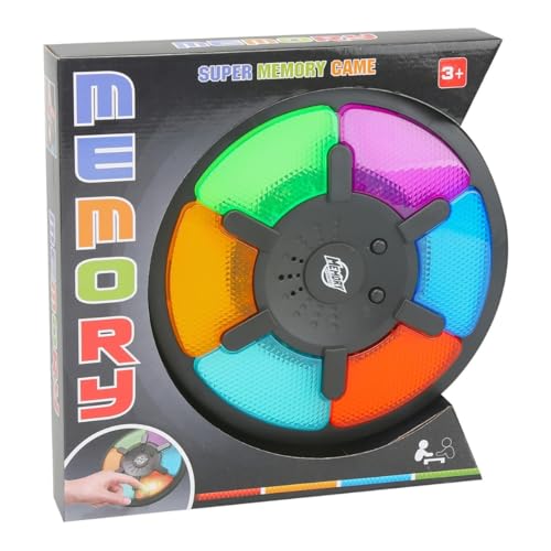 Jogo da Memória Disco com Luz e Som Cores Tipo Genius