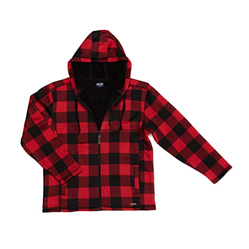 Image of Smith's Workwear Men's Buffalo Sweater Fleece Hooded Jacket