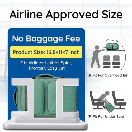 Image of Taygeer TSA Friendly Travel Backpack, 35L Simple Modern Carry On Backpack