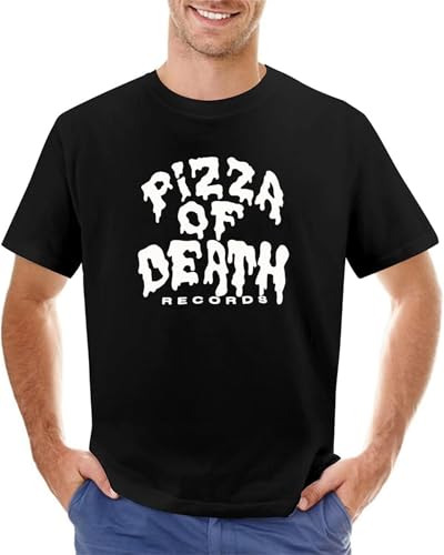 [ITRTBCTT] Pizza of Death tシャツ メンズ 半袖 プリントtシャツ 夏服 綿 無地 インナーシャツ ゆったり 全サイズ 2XLのサムネイル