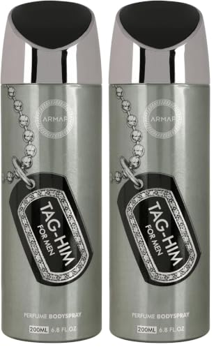 Image of ARMAF (UAE) Tag-Him For Men Deodorant, 200ml (Pack of 2)