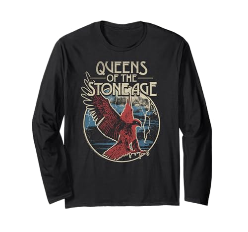 Image of Queens of The Stone Age Eagle Long Sleeve T-Shirt