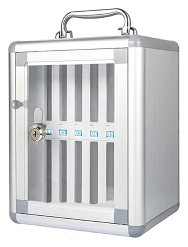 Cell Phone Locker, Cell Phone Locker Cabinet, Aluminum Alloy Cell Phone Storage Box Applicable to Factories, Conference Rooms(12)