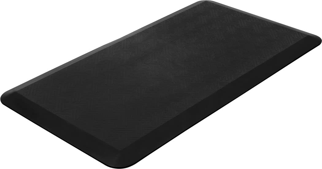 Tapis anti-fatigue Hansa noir contre le mal de dos et la fatigue plantaire