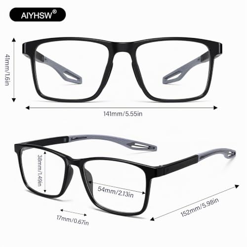 Lunettes de Lecture Hommes Femmes,Lunettes Loupe Presbytie Reading Glasses – vue 6