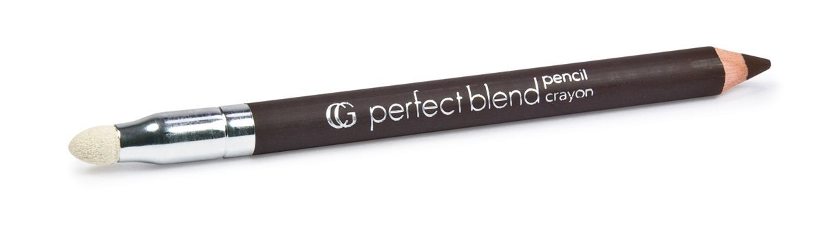 CoverGirl Perfect Blend Eye Pencil, Basic Black [100], 0.03 oz (Pack of 4)