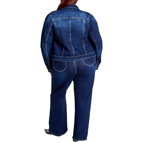 City Chic Women's JKT Kira Denim2