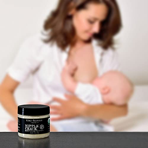 Tiny Human Supply Co THS018 Organic Nipple Cream, Nipple Crack Lanolin Free Nipple Butter, Balm For Breastfeeding Mother thumb #3