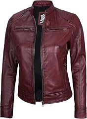 Ddge - Burgundy Leather Jacket